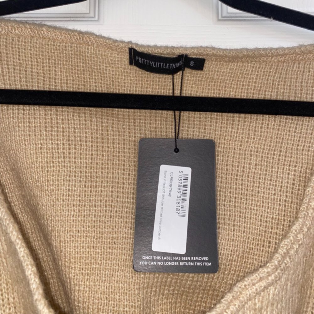 PLT Off The Shoulder Knit Sweater - Picture 2 of 2
